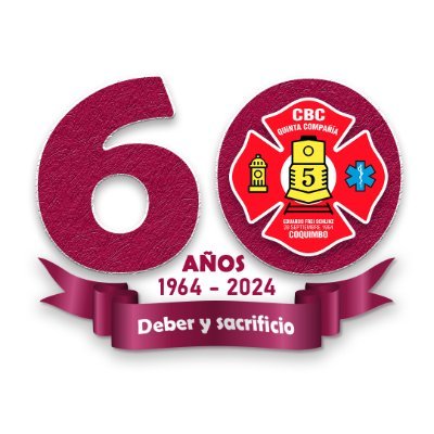 Twitter Oficial
Quinta Compañia Ferroviaria Bomberos Eduardo Frei Schlinz Fundada el 28 de septiembre de 1964 Lema DEBER Y SACRIFICIO  ☎ 132 
443689938 COQUIMBO