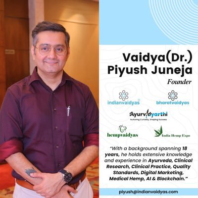 Ayurvedic Doctor Founder https://t.co/WwpH14v4QX National Coordinator IMA-AYUS