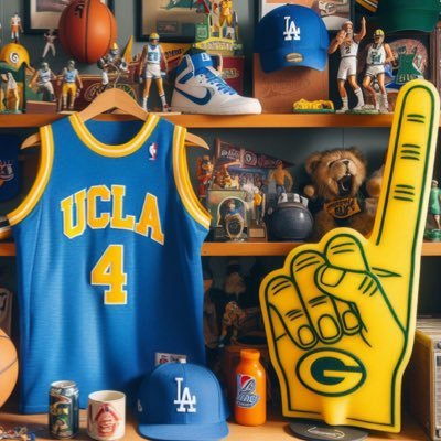 UCLA 🏀 Packer 🏈 Dodger ⚾️