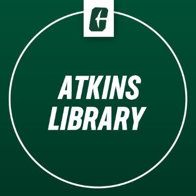 Atkins Library at #UNCCharlotte 🤙