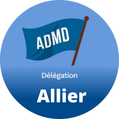 Association pour le #DroitdeMourirDanslaDignité - Délégation 
@ADMDFRANCE pour l'Allier. Mail : admd03@admd.net
