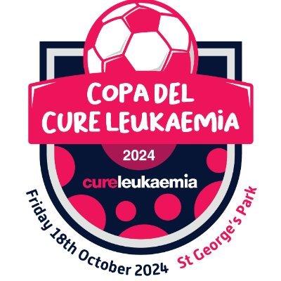 Football tournaments at the home of the England Football, St George's Park in aid of @CureLeukaemia

Mixed - Fri 18th Oct 2024
Women's - Fri 28th March 2025