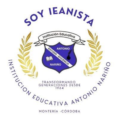 Intitución Educativa Antonio NAriño
Montería - Córdoba
Transformando generaciones desde 1964.