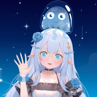 Hi, My name is Blue Aura!
A pre-debut v-tuber and moon jellyfish mermaid in space, so please join me as I discuss games, anime and my life💫