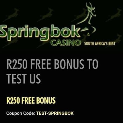 Springbok Casino  offers a R500 Voucher FREE Code TAKE500 with a wide variety of games to cater to different preferences. You can enjoy all types of slots, incl