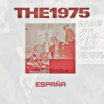 // The Official Unofficial  @the1975 Spanish Fan Club //     
// Instagram: https://t.co/tFXPnhDU9T🔳 //