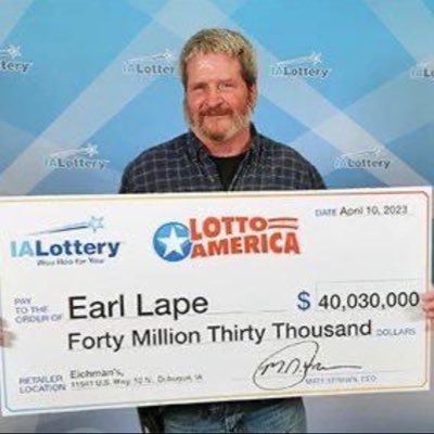 A retired mechanic, -and now a $40.03million pwerball winner, giving back to the society by helping the society with credit card debt and medical bills.