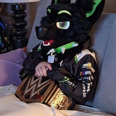 🐺 who loves monster energy, cars, video games, and watching fights, be it WWE or the UFC, and making TicToks. suit is by @lemonbrat.