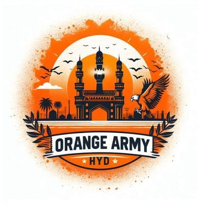 we are the #OrangeArmy of Hyderabad @SunRisers #Srh4ever