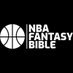 NBA Fantasy Bible (@NBAFantasyBible) Twitter profile photo