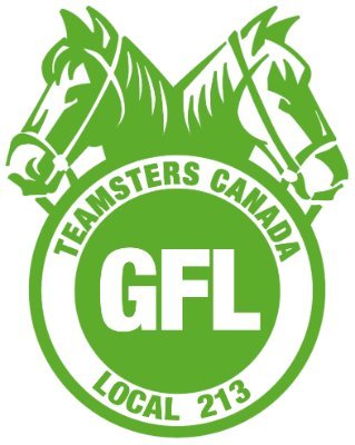 Proud Teamsters from Local 213 working for GFL Environmental, in Kelowna BC.