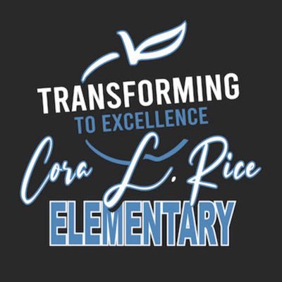 The official Twitter account of Cora L. Rice Elementary School. Where we are 