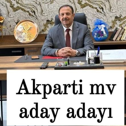 Akparti kurucu üyesi Şanlurfa 
2023 28 dönem mv aday adayı,