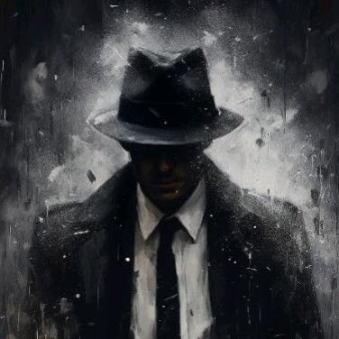 Why is it when I look at a painting of someone walking in the rain I feel at peace.