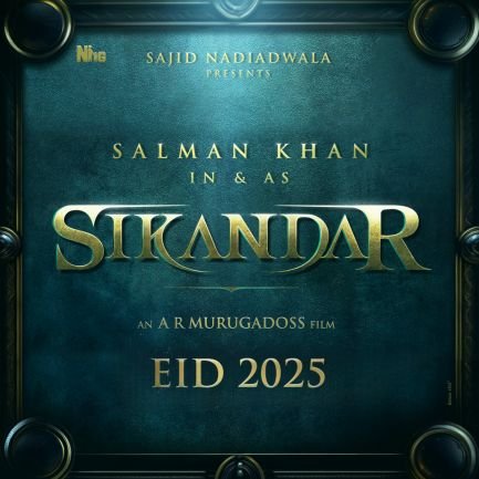 Official handle by @NGEMovies | Starring @BeingSalmanKhan | Directed by @ARMurugadoss | Releasing: This Eid 2025 | Managed by @BeingAshfaque