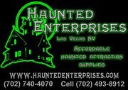 hauntedent's profile picture. Leader in the haunted attraction industry. Manufacturer of THE LAST RIDE and complete haunted attraction line. Located in Las Vegas, NV.
