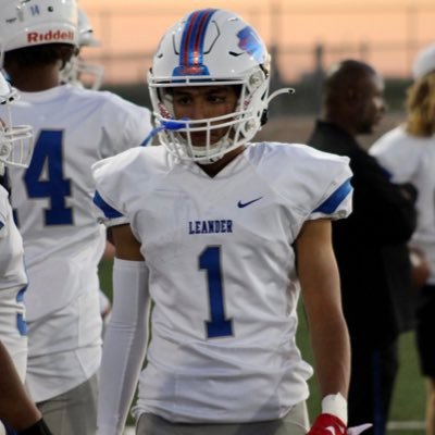 Leander high school/Class of 2026/Receiver/5’10 155 lbs/Cell: 512-487-4870