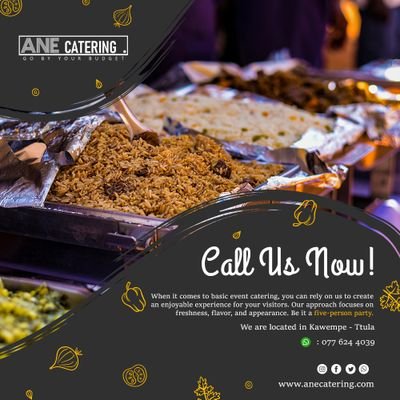 We are a Catering Service Company providing the highest quality and quantity of dishes at the most reasonable prices. We help you plan meals for your event.