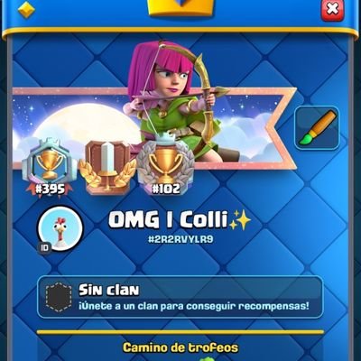 Clash Royale player for: @Omega_eSportsCR , PB: 8080, MX 🇲🇽.
🌎: #395 #524  #540 GT: 52