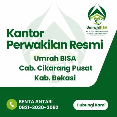 📢 PROMO UMROH 9hr ALL IN CUMA 21.5JT!!
IZIN TRAVEL PPIU 29042200007580001 PT ALZAM MANDIRI WISATA
📲 WA 082130303092
Kantor : 
📍https://t.co/4efSMWIDG6