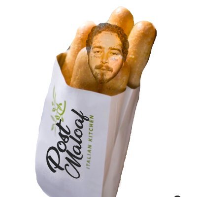 In a world where music and carbs collide, there emerges a unique phenomenon: Post Malone as an Olive Garden breadstick: Post Maloaf $PostMaloafonSol