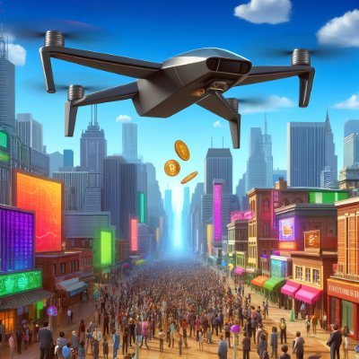 Welcome to Drone Drop (DRND) a meme coin built to drop unexpected gifts direct to your wallet.