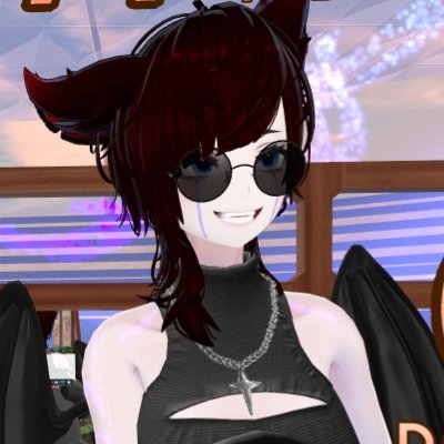 She/Her, I love dancing in VR, doing HIIT in VR, and just chilling. I've been a bat girl in vrchat forever.