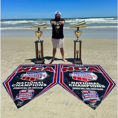 Cheer Coach @ DC3 Var. Cheer Coach DCHS 21,23,24, Int & Adv Sm Coed NCA National Champ #BurnTheBoats #FTL20 #RedDemons #JUCOPRODUCT