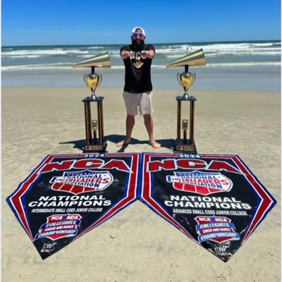 Cheer Coach @ DC3  Var. Cheer Coach DCHS   21,23,24, Int & Adv Sm Coed NCA National Champ  #BurnTheBoats #FTL20 #RedDemons #JUCOPRODUCT