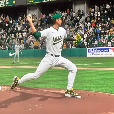 Closing Pitcher in the @Athletics Organization. #62. Strike 3.