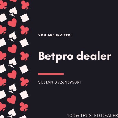 bpexch26151's profile picture. Betpro dealer
100% trusted 
contact;03264395091