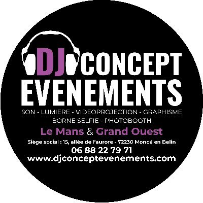 DJ CONCEPT EVENEMENTS Le D.J de vos événements professionnels, privés et associatifs ! Mariage, anniversaire, cocktail, réception, cérémonie, séminaire, C.E...
