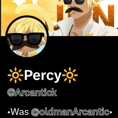 Follow @Arcantick
• Now a back up account