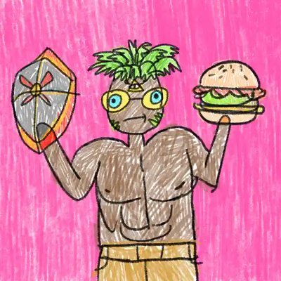 On my avatar, it's literally me
 I love Big Macs at McDonald's and dumb cartoons 

 Just so you know, I don't do crack (but I can't be totally sure)