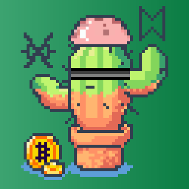 a homeless cactus who loves money