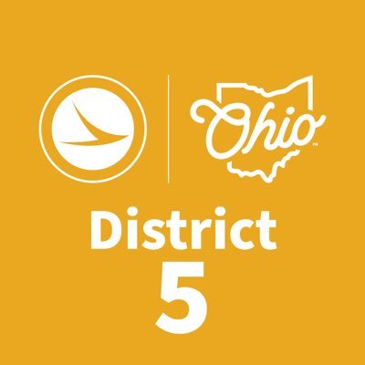 The Ohio Department of Transportation District 5, serving Coshocton, Fairfield, Guernsey, Knox, Licking, Muskingum and Perry counties in East Central Ohio.