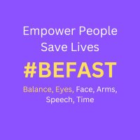 BE FAST - Increasing Stroke Awareness in Scotland(@befast_stroke) 's Twitter Profile Photo