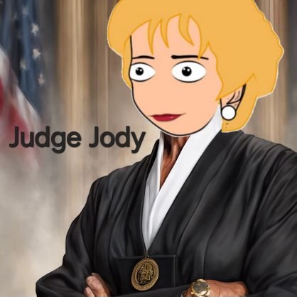 Welcome to the courtroom of memes, where the fate of every meme is decided.
the judge is = Judge Jody,
and she leaves no stone unturned