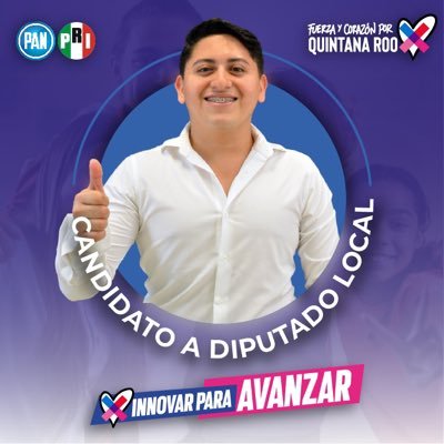 //Candidato a Diputado Local Distrito 6 Cancún//Emprendedor, político y abogado/ Defensor de la juventud.
