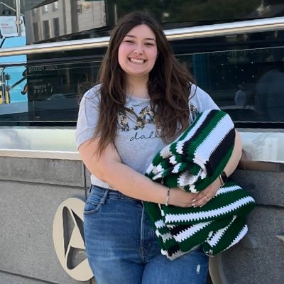 Dayton alumna ’22. Dallas Stars blanket girl. #TexasHockey. she/her