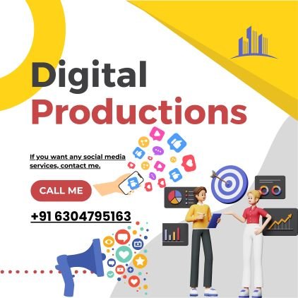 FOLLOW 👉@DigitalProdOFCL
#DigitalProdOFCL 
DM For Paid Promotions. 
If You Want Any Social Media Services Contact Me.