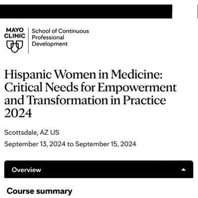 Hispanic Women in Medicine National Conference September 13-15 Scottsdale AZ. Official.