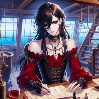 ㅤㅤ⸙͎۪۫ PIRATE⦂ I  ⦇ effeminate and gay  ❁ ≽ DARK THEMES- #FreeRol  ⦈ -