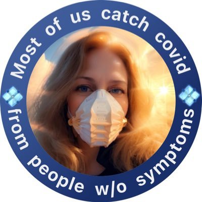 #CovidIsAirborne, & almost 60% of transmission is from the symptomless infected people all around you. That’s why we need masks AT LEAST in healthcare!