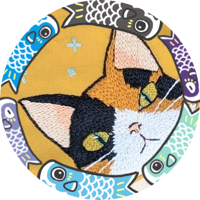 猫番と呼んでください♪
刺繍した布で鞄、雑貨など作っています。
【イベント参加】
▶4/28 ニャンフェス19
▶6/22-23 ｸﾘｴｰﾀｰｽﾞﾏｰｹｯﾄ名古屋