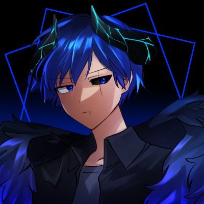 SaikoNova's profile picture. Yo it's Nova, a ridin n racin demon lord thats bad at games |  #VTuber | #SaikoNovart