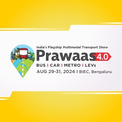 PrawaasBoci's profile picture. Welcome to Prawaas - India's Flagship India's Flagship Bus & Car Travel Show! Save the Date: 29-31 August, 2024 at Bengaluru, India