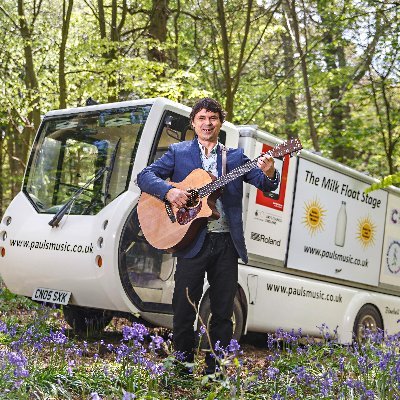 Singer-songwriter and touring musician from Norfolk, England. Guinness World Record Holder for the ‘longest journey by electric milk float’.