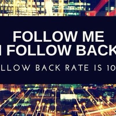￼ Hi friends  Please follow me ￼￼￼￼
￼￼￼￼100% follow back￼￼￼￼￼