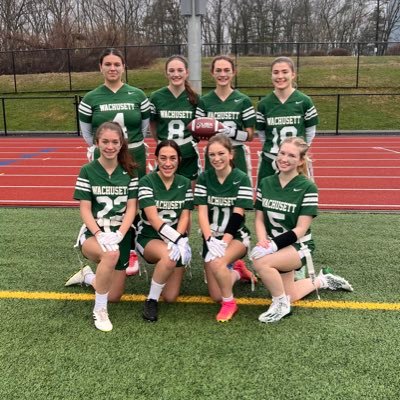 We are the first all Girls Flag football team representing Wachusett